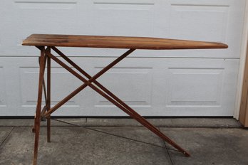 Old Wood Ironing Board