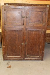 Antique Wood Chest 48 Inch