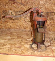 Antique Hand Well Pump, Pitcher Pump