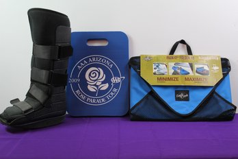 Walking Boot , Clothes Tote, Cushion