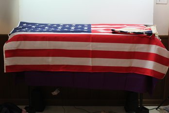 2 American Flags 58X34