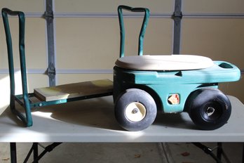 Gardening Cart And Knee Saver/stool