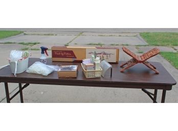 Wood Book Rest, Paint By Pattern Murals, Walker Yaktrax