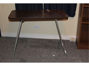 Sewing Table, Wood Top 25.5 X 32 X 16