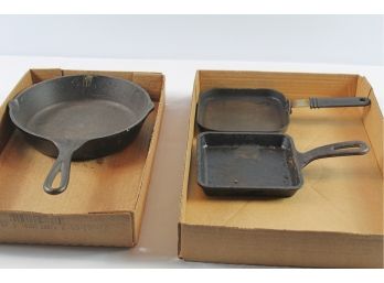 Lodge Cast Iron Skillet And Sandwich, Other Sandwich Skillet