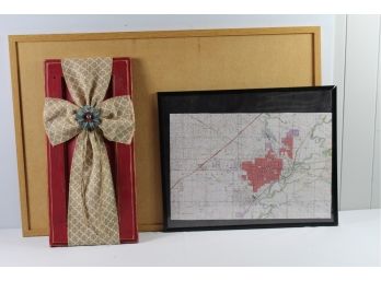 Bulletin Board, Puzzle Map Of Eldorado, Wall Decoration