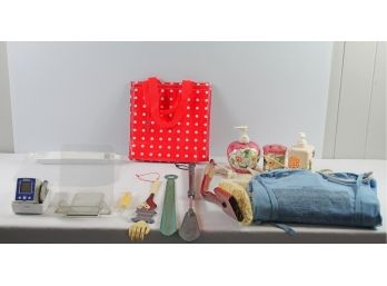 Wristech Blood Pressure Monitor, Heating Pads, Bathroom Soap Dispenser, Toothbrush Holder