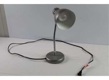 Gray Desk Lamp 16 In Tall