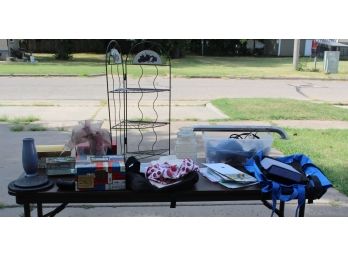 Greeting Cards, Storage Boxes, Green Shelf Etc