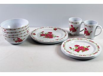 Gold Coast 4 Lunch Plates, 4 Salad Plates, 4 Cereal Bowls, 2 Coffee Cup