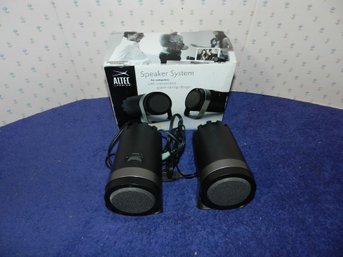 ALTEC LANSING BXR 1220 LAPTOP COMPUTER SPEAKER SYSTEM IN BOX