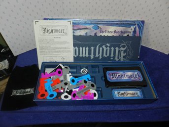 VINTAGE NIGHTMARE THE VIDEO BOARD GAME COMPLETE IN BOX