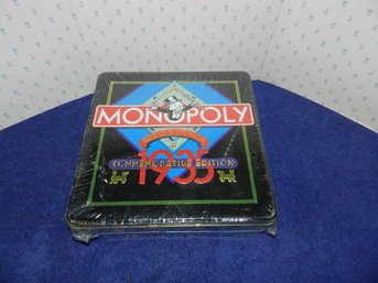 MONOPOLY 1935 COMMEMORATIVE EDITION METAL CASE FACTORY SEALED