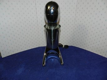 VINTAGE OSTER CHROME MILKSHAKE MAKER WITH CUP