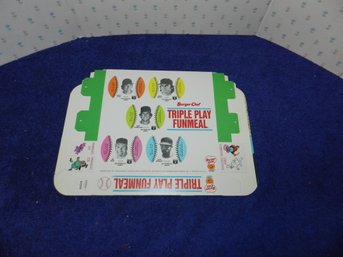 1977 BURGER CHEF TRIPLE PLAY FUN MEAL SF GIANTS UNPUNCHED