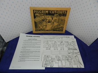 VINTAGE PAINE PUBLISHING PILGRIM CUT OUTS COMPLETE SET 1939