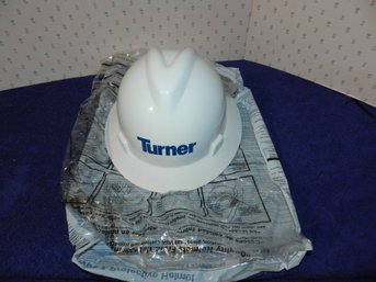 VINTAGE V-GARD HARD HAT MARKED TURNER NEW IN BAG