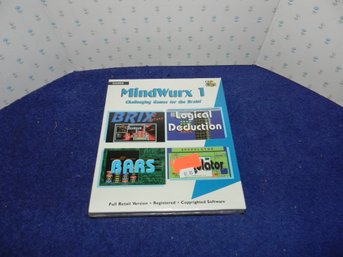 VINTAGE MINDWURX COMPUTER GAME FACTORY SEALED