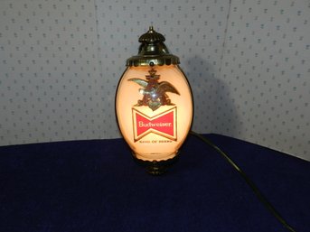 VINTAGE LIGHTED BUDWEISER WALL SCONCE SIGN