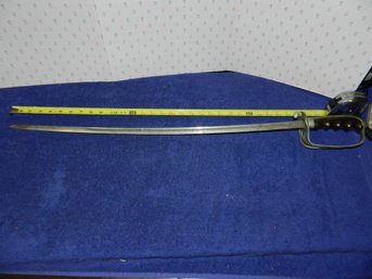 VINTAGE AMERICAN MILITARY SUPPLY CORP NY SWORD ENGRAVED
