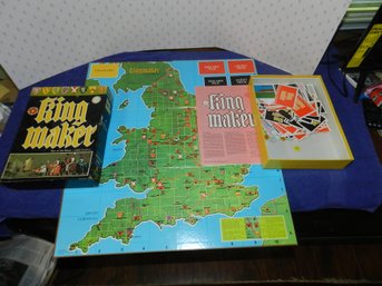 VINTAGE 1976 AVALON HILL KING MAKER WAR OF THE ROSES