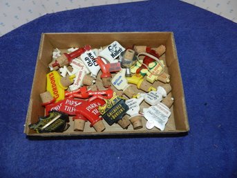 COLLECTION OF VINTAGE LIQUOR POURERS BOTTLE TOPPERS