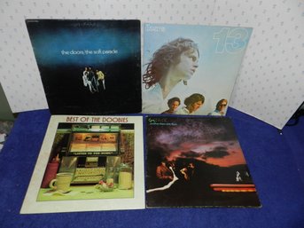 4 VINTAGE VINYL ALBUMS THE DOORS DOOBIE BROTHERS GENESIS