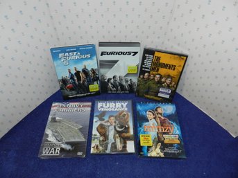 6 DVD FAST FURIOUS 6 7 MIMZY US CARRIERS MONUMENTS MEN