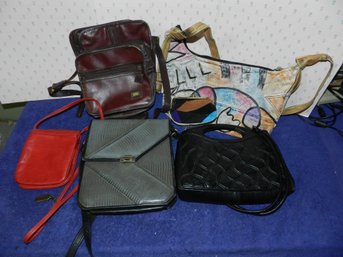 COLLECTION OF DESIGNER HANDBAGS PURSES