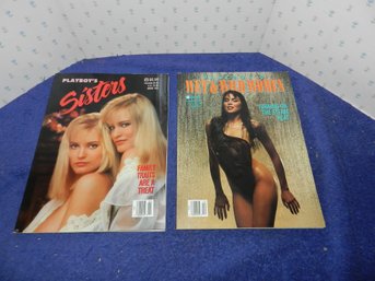 2 PLAYBOY MAGAZINE SUPPLEMENTS SISTERS WET & WILD WOMEN