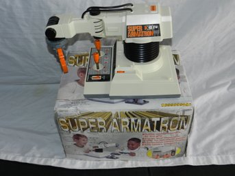 VINTAGE RADIO SHACK SUPER ARMATRON ROBOTIC ARM IN BOX VERY CLEAN