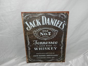 VINTAGE STYLE REPRODUCTION JACK DANIELS METAL SIGN