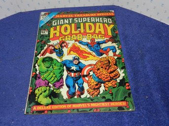 OVERSIZE MARVEL TREASURY SUPERHERO HOLIDAY GRAB BAG 1974