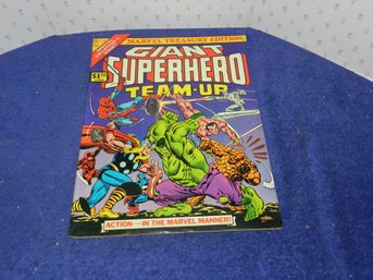 OVERSIZE MARVEL TREASURY EDITION #9 SUPERHERO TEAM-UP 1976