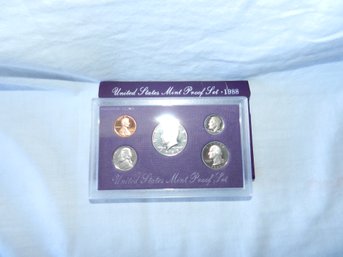 UNITED STATES MINT PROOF SET 1988