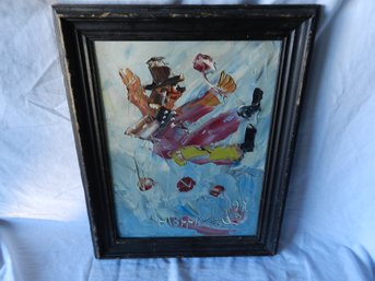 ORIGINAL MORRIS KATZ PAINTING ARTWORK SIGNED