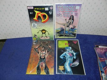 SET OF 4 ADULT COMICS EROS BLACK DOMINION X TV
