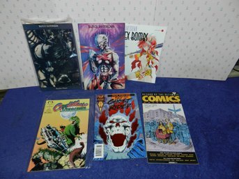 SET OF 6 COMICS BLACK DOMINION CADILLACS DINOSAURS SEX BOMBS