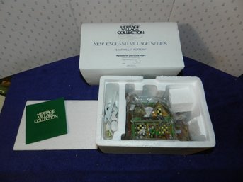 DEPT 56 HERITAGE VILLAGE COLLECTION EAST WILLET POTTERY COMPLETE