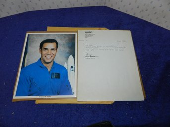 NASA SPACE SHUTTLE ASTRONAUT FREDERICK GREGORY SIGNED PHOTO