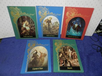 5 VOLUMES TIME LIFE ENCHANTED WORLDS SERIES HARDCOVER