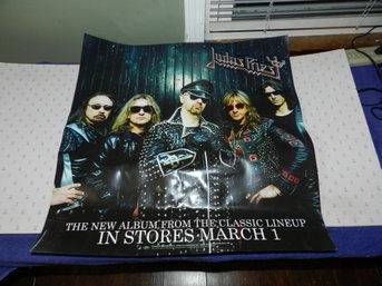 JUDAS PRIEST ANGEL OF RETRIBUTION DOUBLE SIDED POSTER