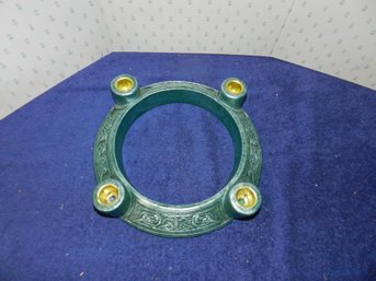 CELTIC RUNES CIRCULAR CANDLE HOLDER