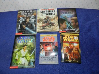 SET OF 6 STAR WARS BOOKS ONE HARDCOVER