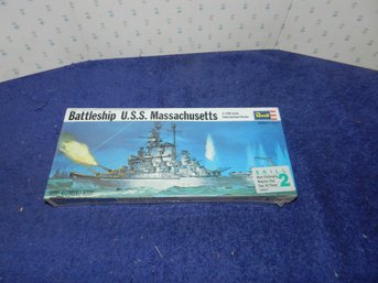 REVELL BATTLESHIP MASSACHUSETTS MODEL KIT FACTORY SEALED H-485
