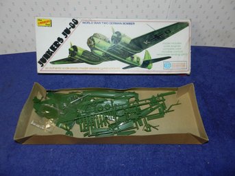 LINDBERG JUNKERS JU-88 MODEL KIT 5307