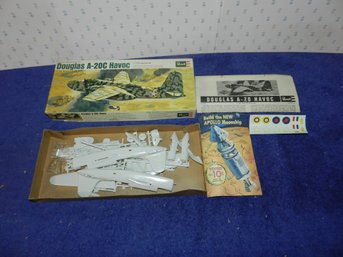 REVELL DOUGLAS A-20C HAVOC MODEL KIT H-115:130