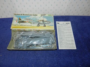VINTAGE FROG MARTIN MARYLAND 167 RECON BOMBER MODEL KIT F241