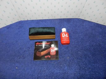 VINTAGE DISCWASHER RECORD CLEANING KIT D4 CLEANER