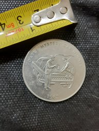 1967 GATES MYSTERY CAR WINNER MEDAL